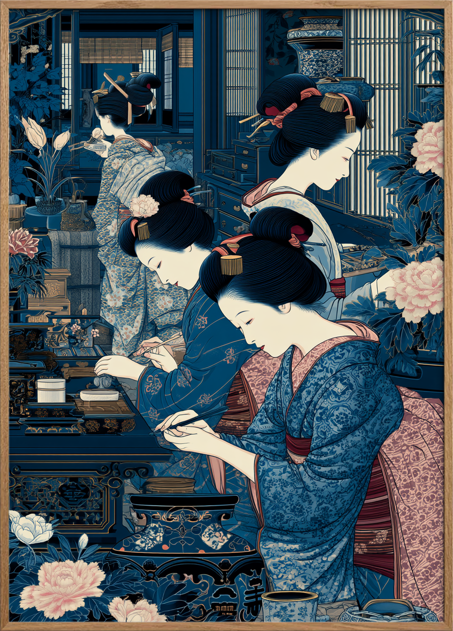 Børstens bløde sus - Oak Frame, No Border