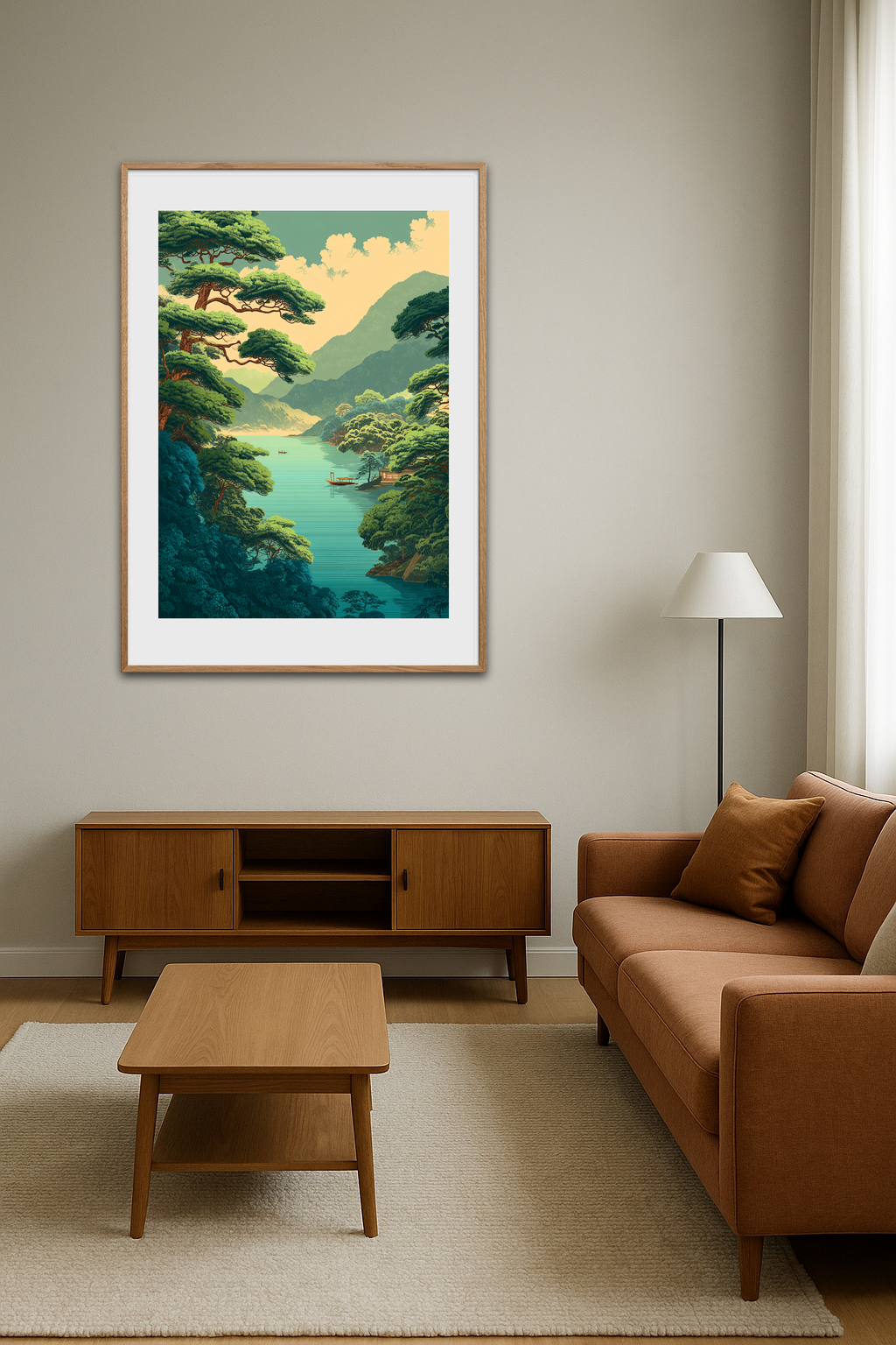 Smagen af morgenlys - Room Environment (Tall Format)