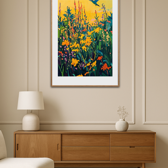 flugten over vildengens farvebrus - Room Environment (Tall Format)