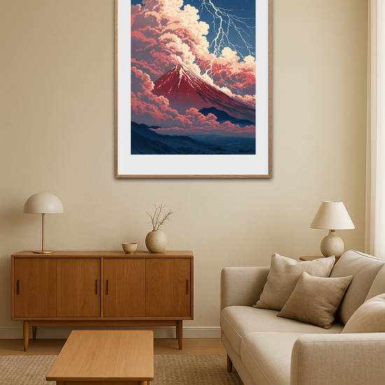 Tordenens hvisken over bjerget - Room Environment (Tall Format)