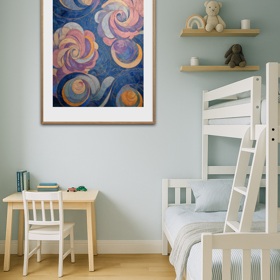 Himlens sagte farvesus - Room Environment (Tall Format)