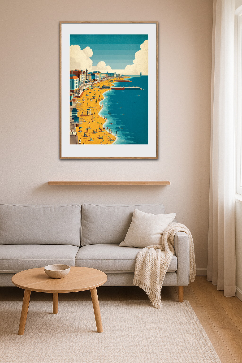 Havets salte sus - Room Environment (Tall Format)