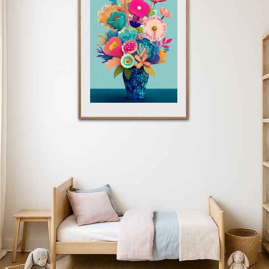 Papirblomsternes sagte klang - Room Environment (Tall Format)