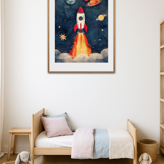 Ekko af kosmisk sus - Room Environment (Tall Format)