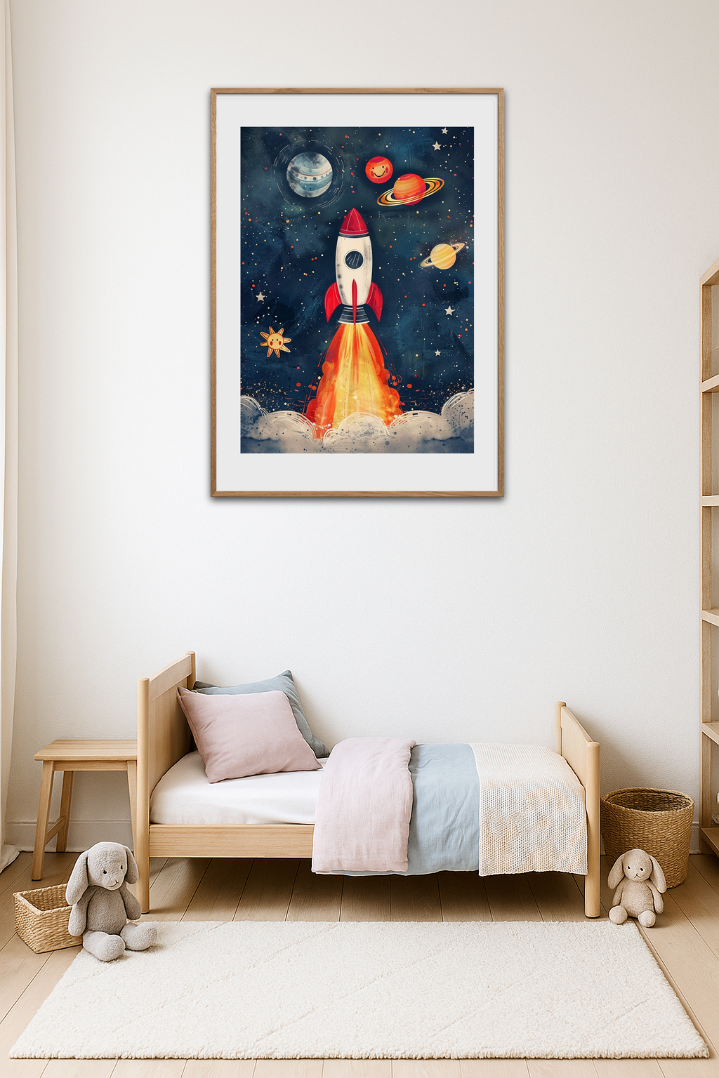 Ekko af kosmisk sus - Room Environment (Tall Format)