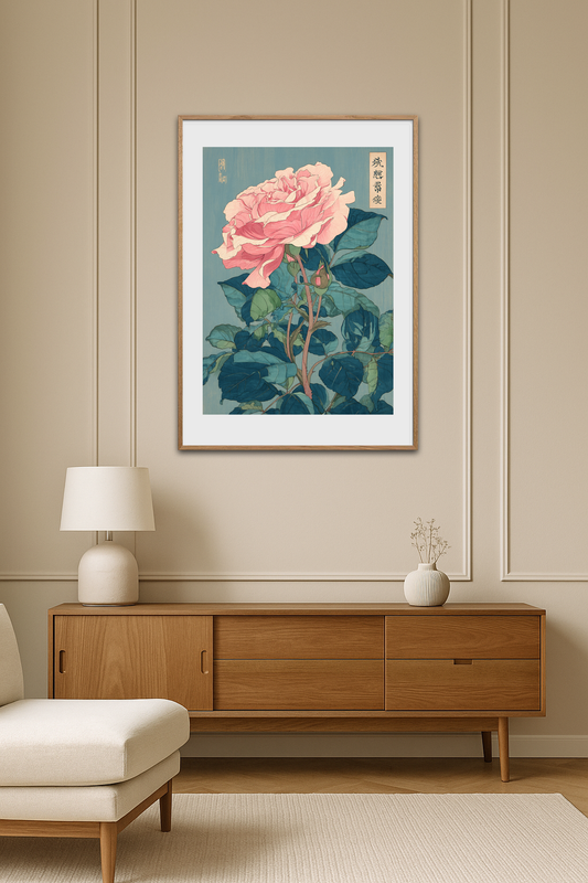 Duft af blød silke - Room Environment (Tall Format)