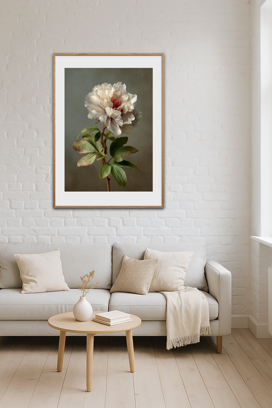 Silkesus i hvide lag - Room Environment (Tall Format)