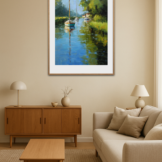 Spejlets stille sang - Room Environment (Tall Format)