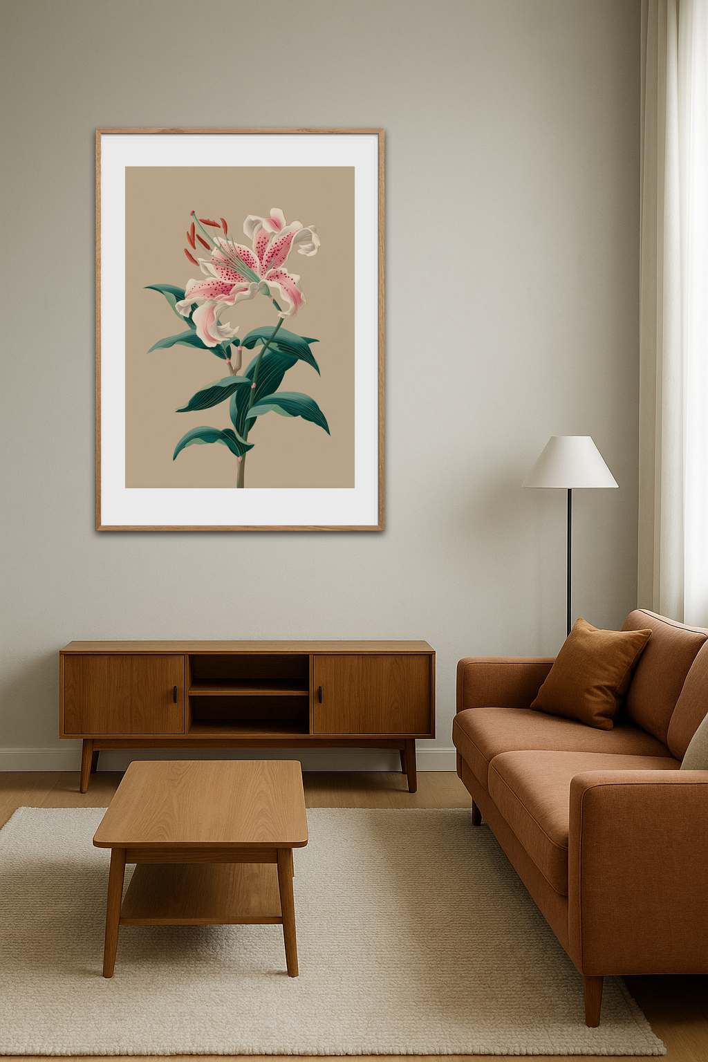 Duft af silke og regn - Room Environment (Tall Format)