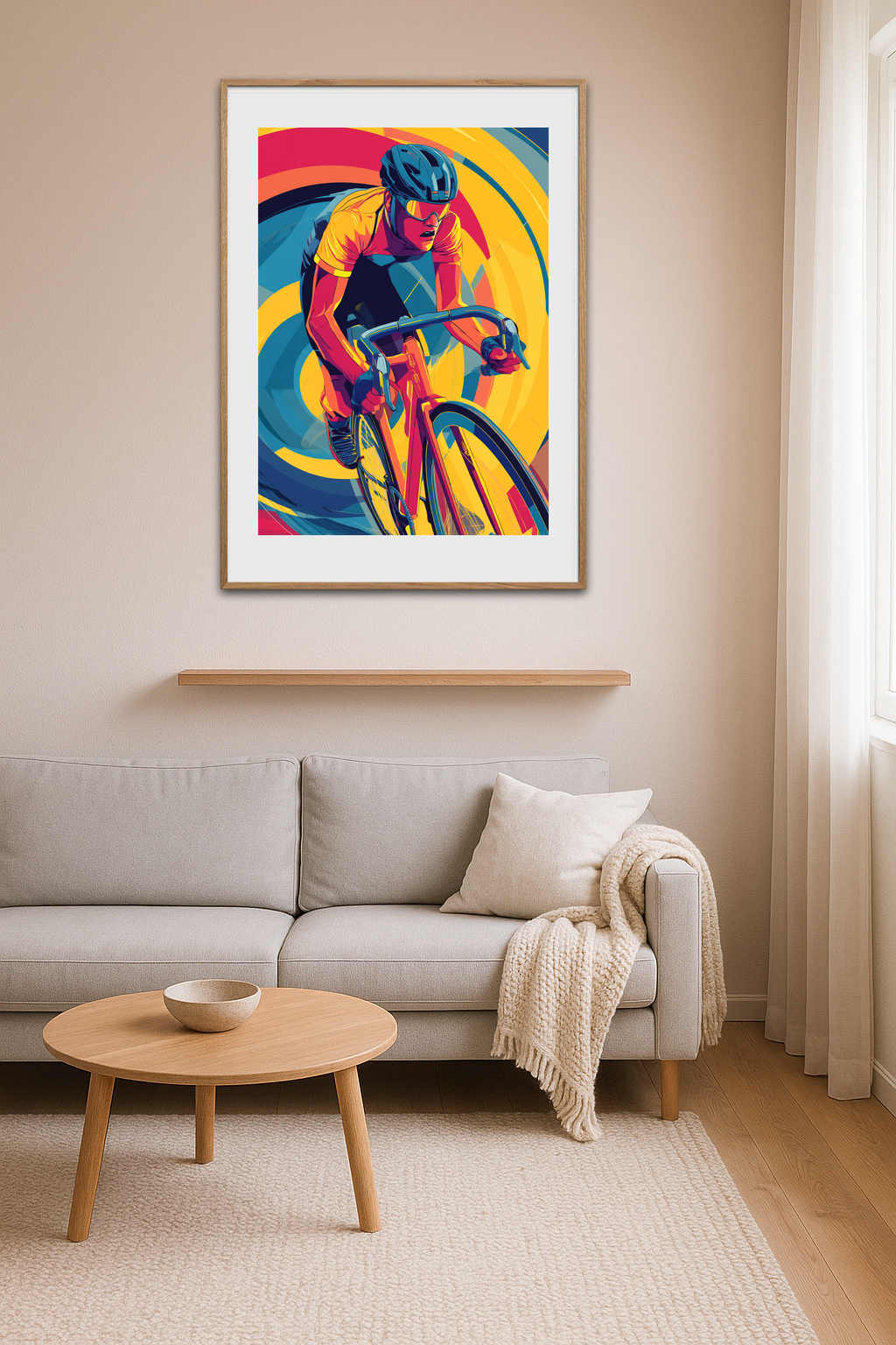 Farvernes pulserende sus - Room Environment (Tall Format)