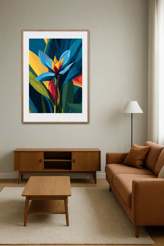 Stemme af tropisk silke - Room Environment (Tall Format)