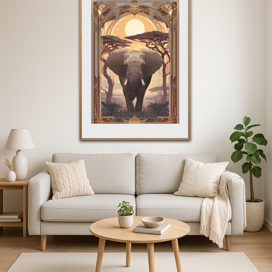 Tunge skridt under solen - Room Environment (Tall Format)