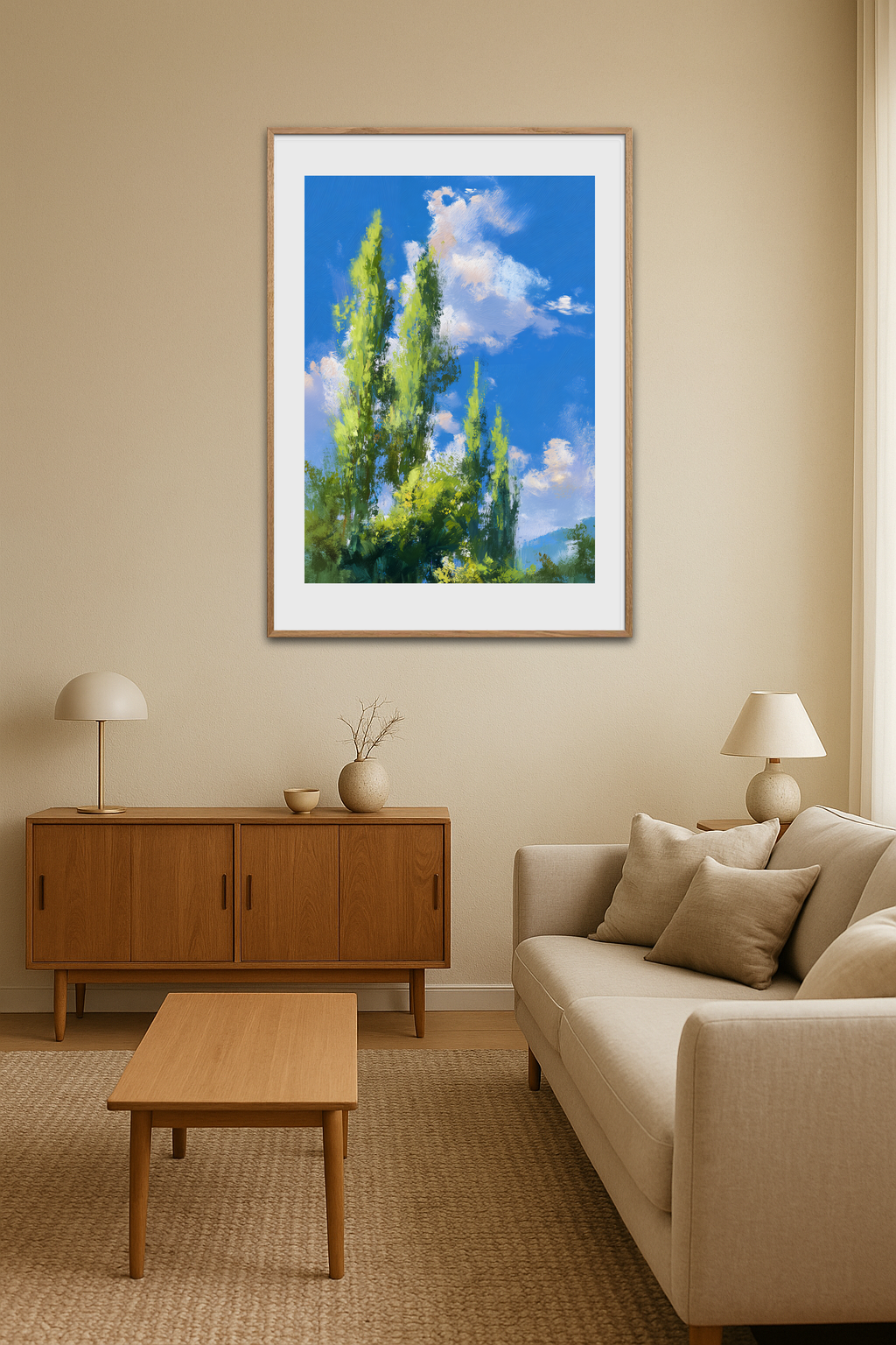 Duften af sommerhimlen - Room Environment (Tall Format)