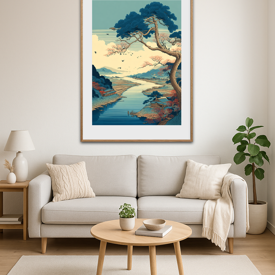 Vindens sang over floden - Room Environment (Tall Format)