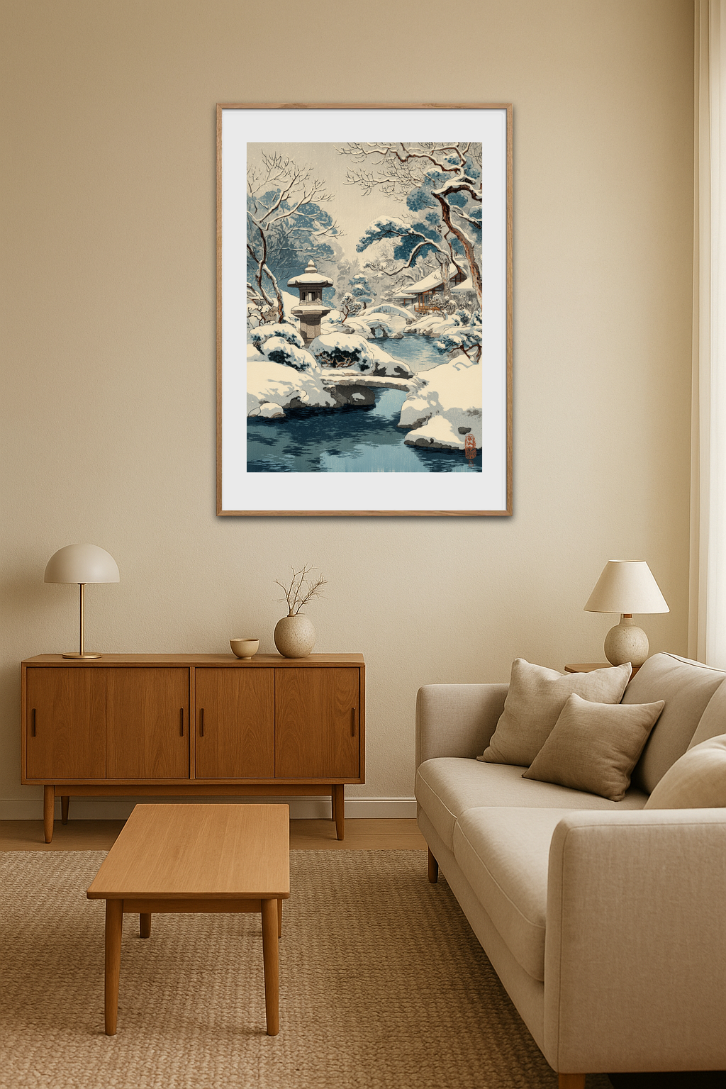 Snefaldets hvisken - Room Environment (Tall Format)