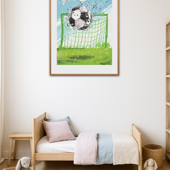 Boldens kys mod nettet - Room Environment (Tall Format)