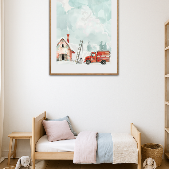 Stigens sang i vinterhimlen - Room Environment (Tall Format)