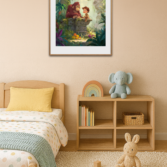 Junglens hvisken - Room Environment (Tall Format)