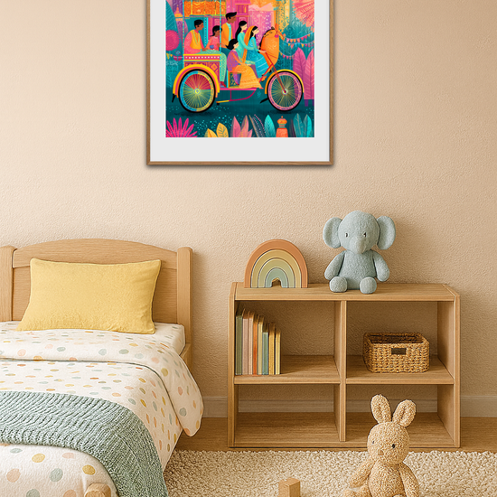 Lyden af farver og hjul - Room Environment (Tall Format)