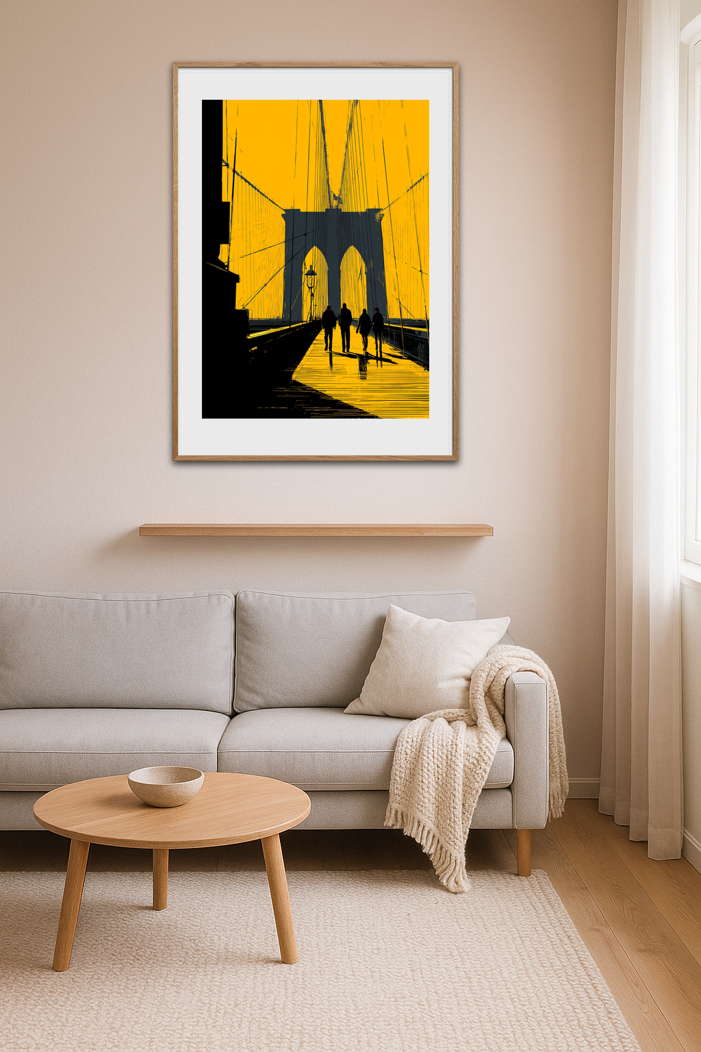 Broens rungende tavshed - Room Environment (Tall Format)