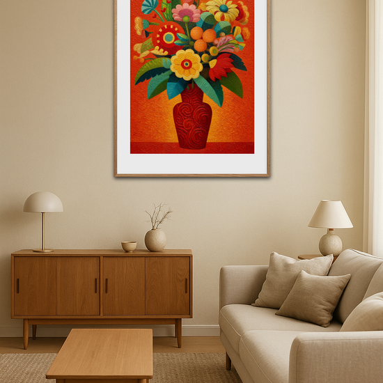 Klang af varme farver - Room Environment (Tall Format)