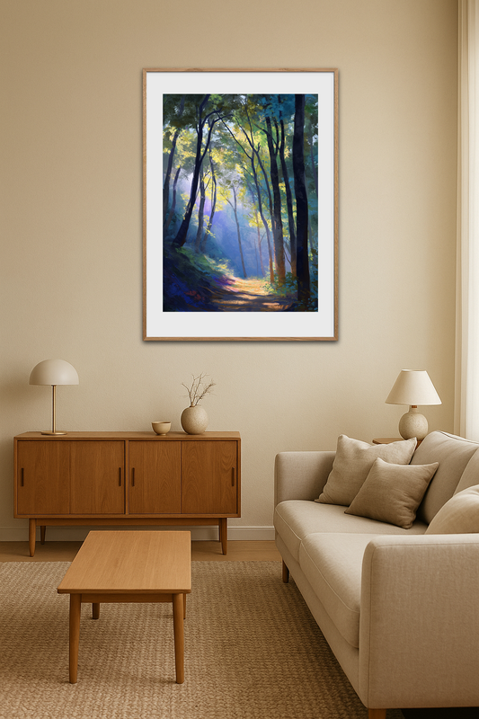 Morgenduggens stille sang - Room Environment (Tall Format)