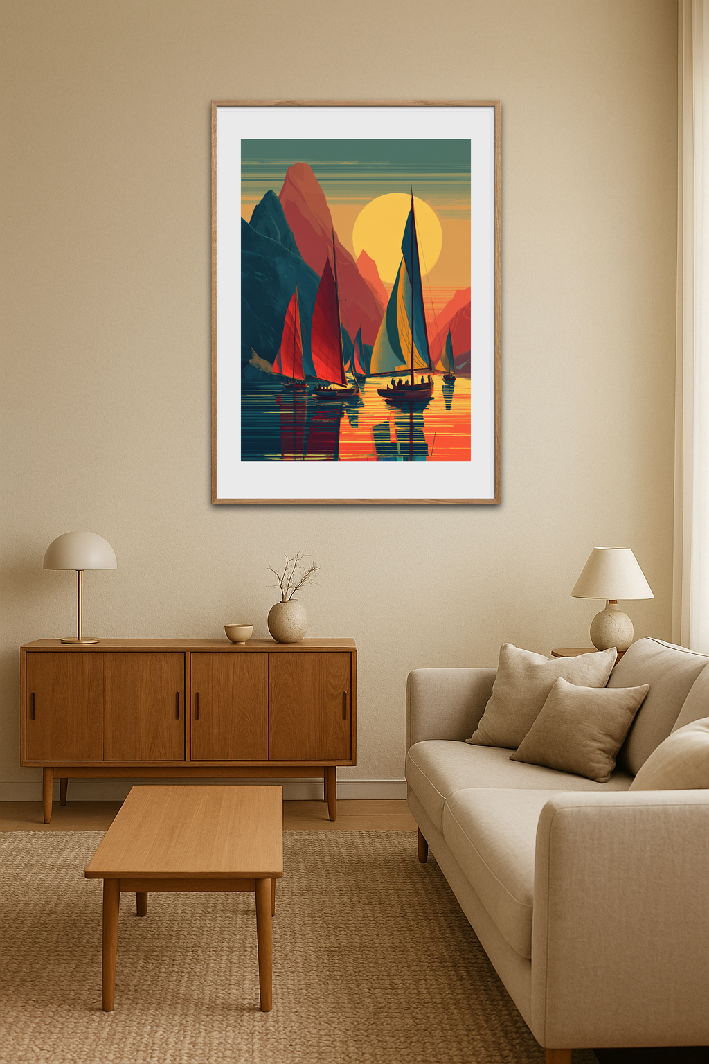 Solens varme smag - Room Environment (Tall Format)