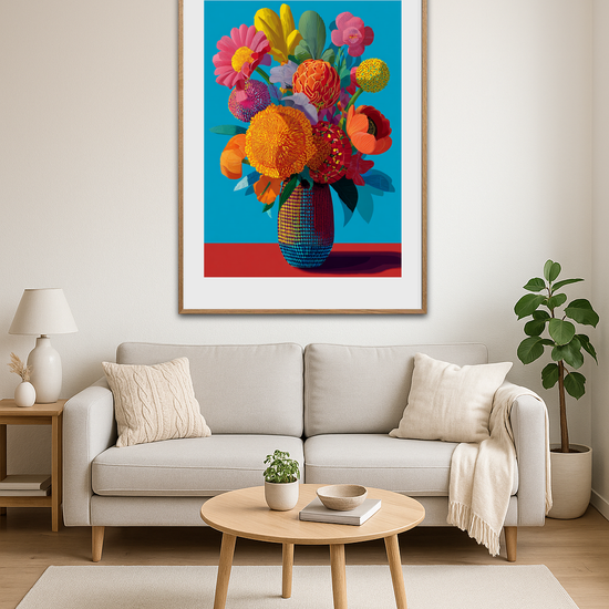 Hviskende farvers klang - Room Environment (Tall Format)