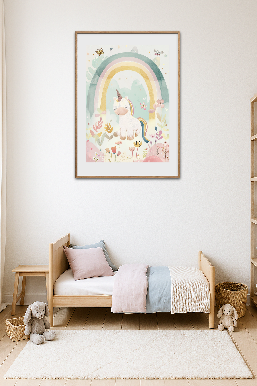 Silke under regnbuens åndedrag - Room Environment (Tall Format)