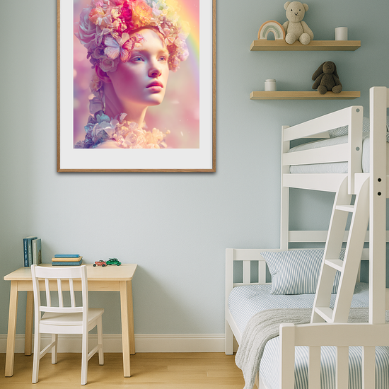 Regnbuens bløde hvisken - Room Environment (Tall Format)