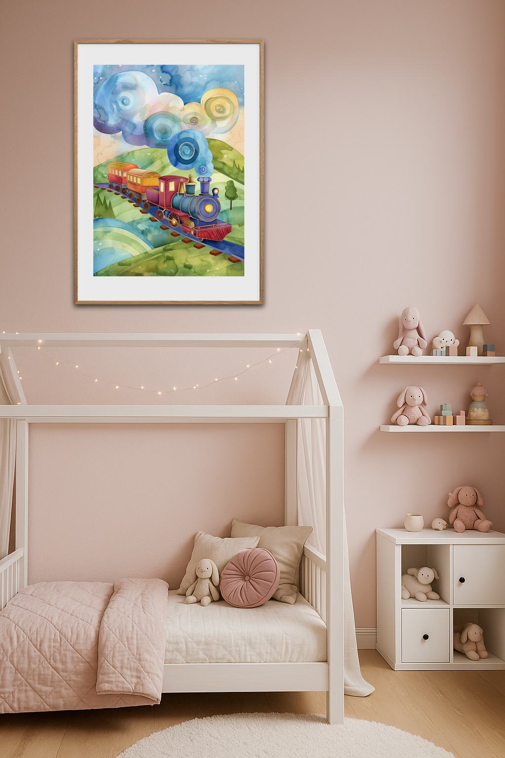 Togets blå hvisken - Room Environment (Tall Format)