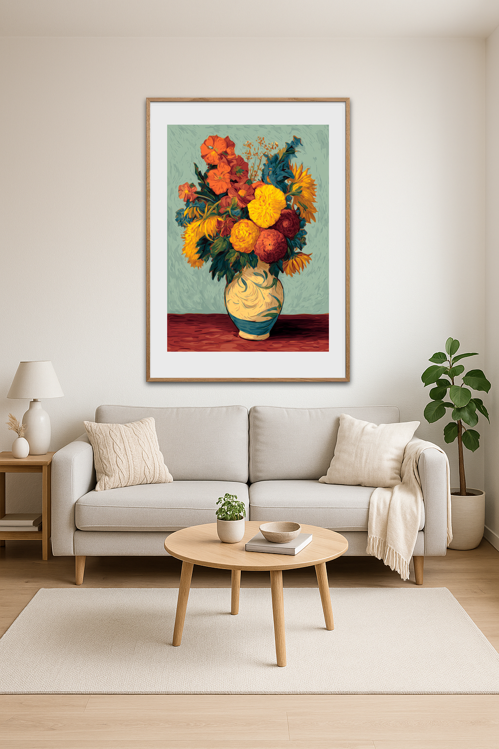 Hviskende farver, varm duft - Room Environment (Tall Format)