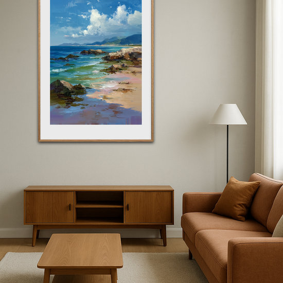 Havets hvisken ved klippen - Room Environment (Tall Format)