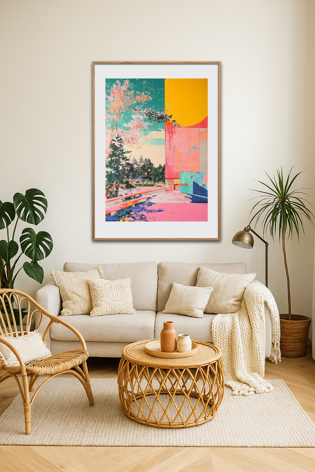 sydvendt portal i sukkerfarver - Room Environment (Tall Format)