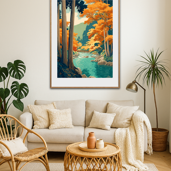 Bækens rytmiske klang - Room Environment (Tall Format)