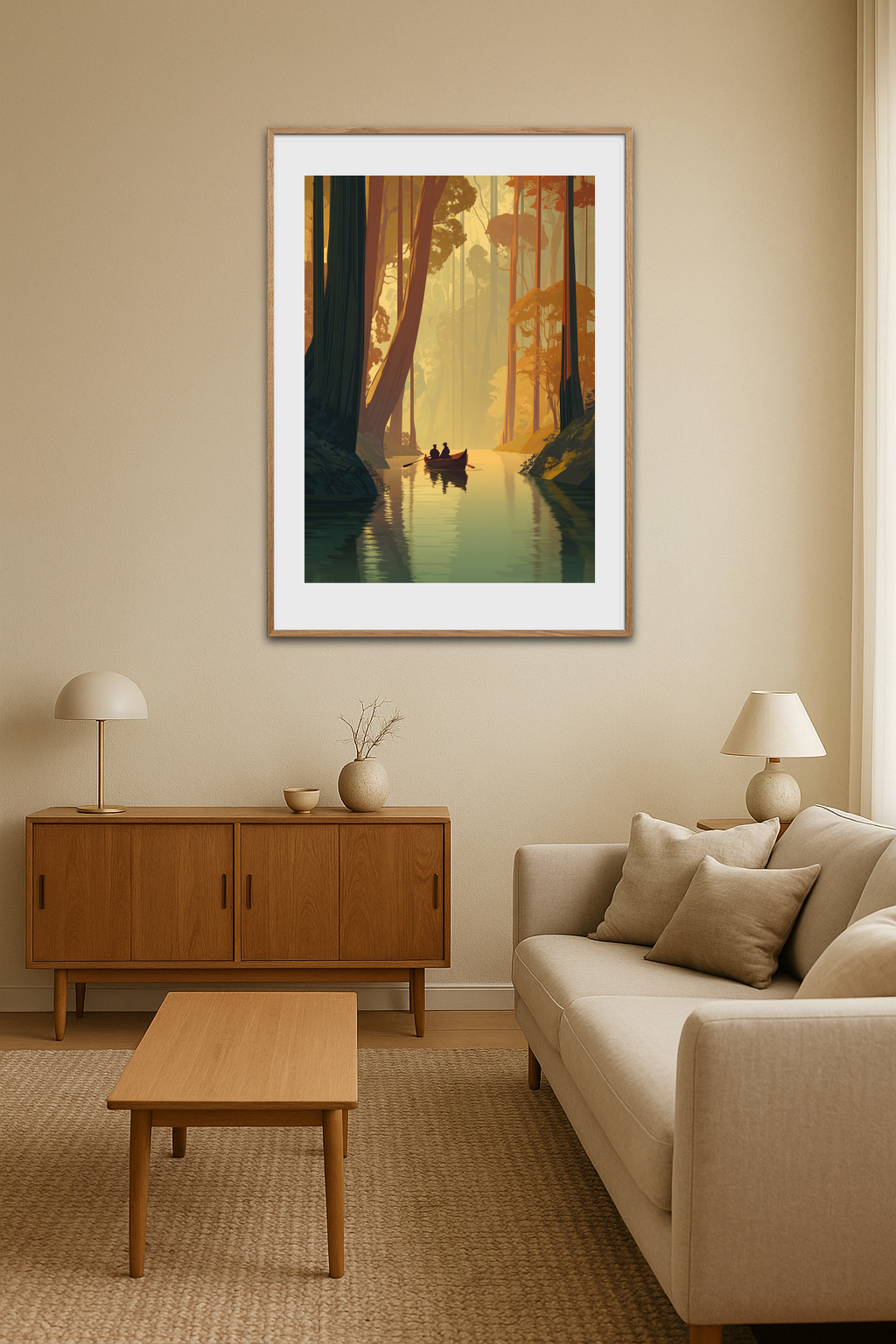 Skovens hvisken - Room Environment (Tall Format)