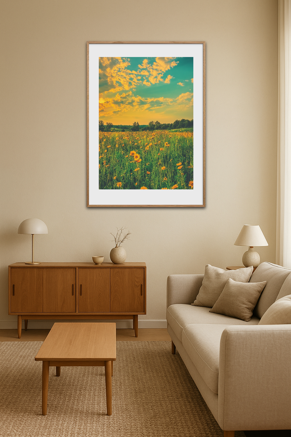 Sommerens store indånding - Room Environment (Tall Format)