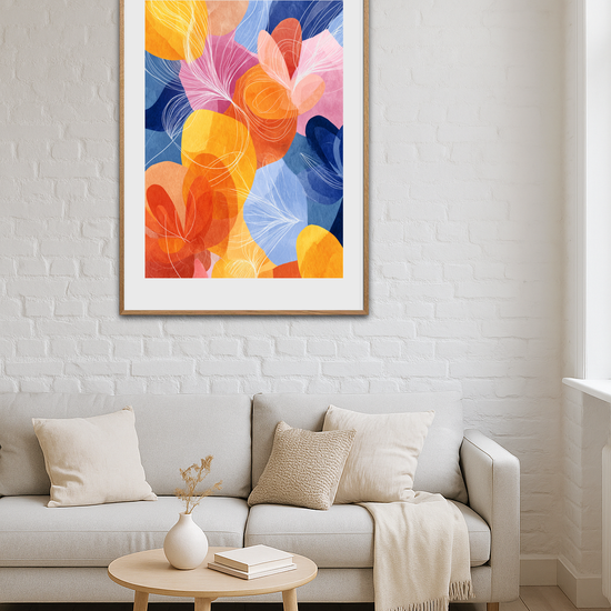 Farvesus i blødt ekko - Room Environment (Tall Format)