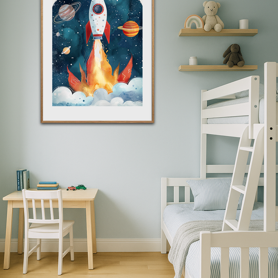 Rumrejsens brændende sang - Room Environment (Tall Format)