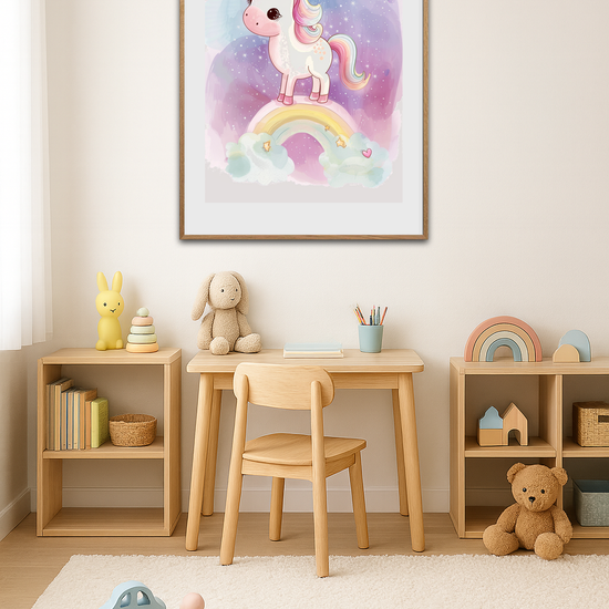 Regnbuens sus i natten - Room Environment (Tall Format)