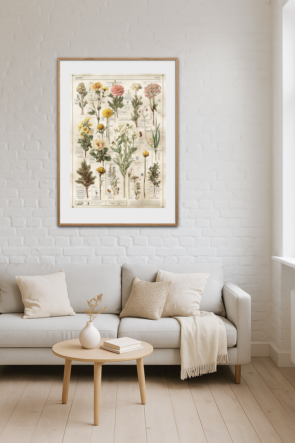 Stille blomsternes hvisken - Room Environment (Tall Format)