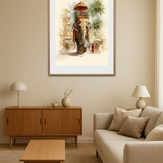 Trommens rungende fodtrin - Room Environment (Tall Format)