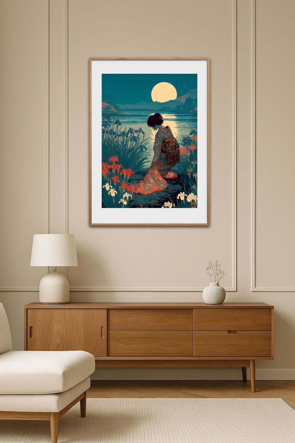 Måneskinets bløde hvisken - Room Environment (Tall Format)