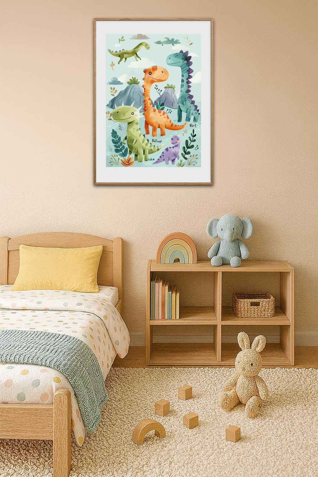 Dovne dinosaurernes bløde sus - Room Environment (Tall Format)