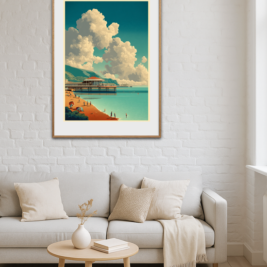 Havets hvisken ved molen - Room Environment (Tall Format)