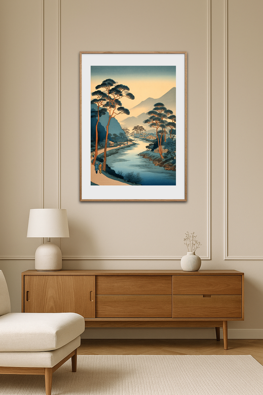 Sus fra fyrretræerne - Room Environment (Tall Format)