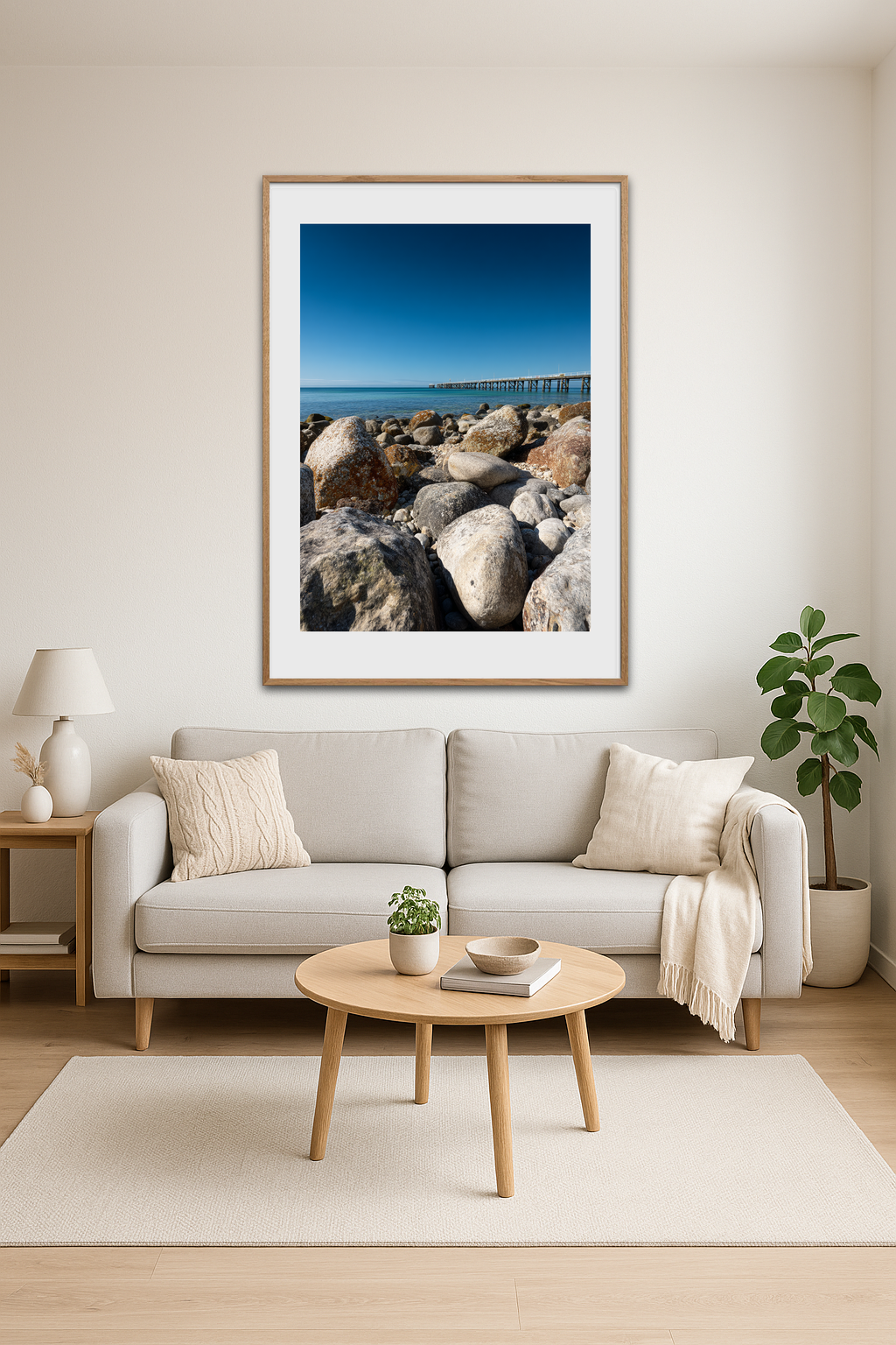 Havets tøvende hvisken - Room Environment (Tall Format)