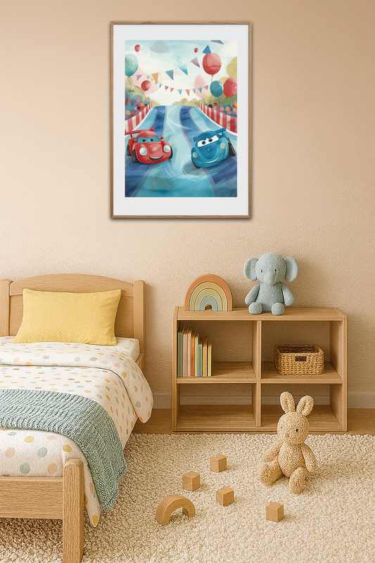 Dæk der synger af fart - Room Environment (Tall Format)