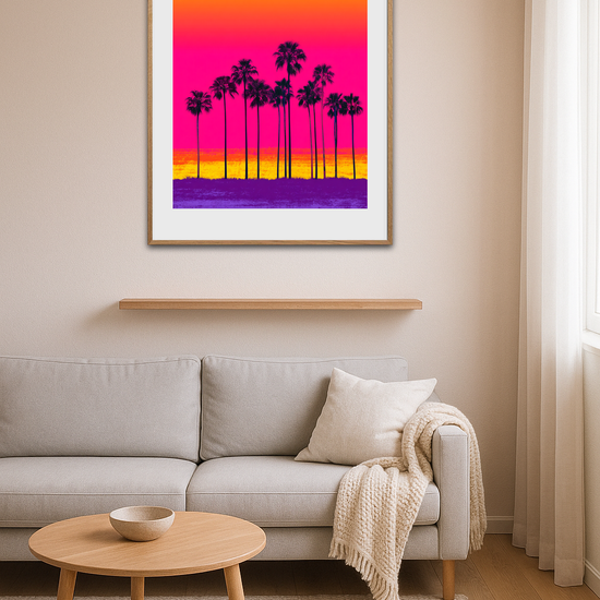 Sommerens sus i neon - Room Environment (Tall Format)