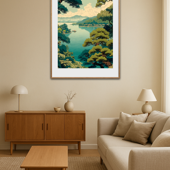 Bølgernes stille hvisken - Room Environment (Tall Format)